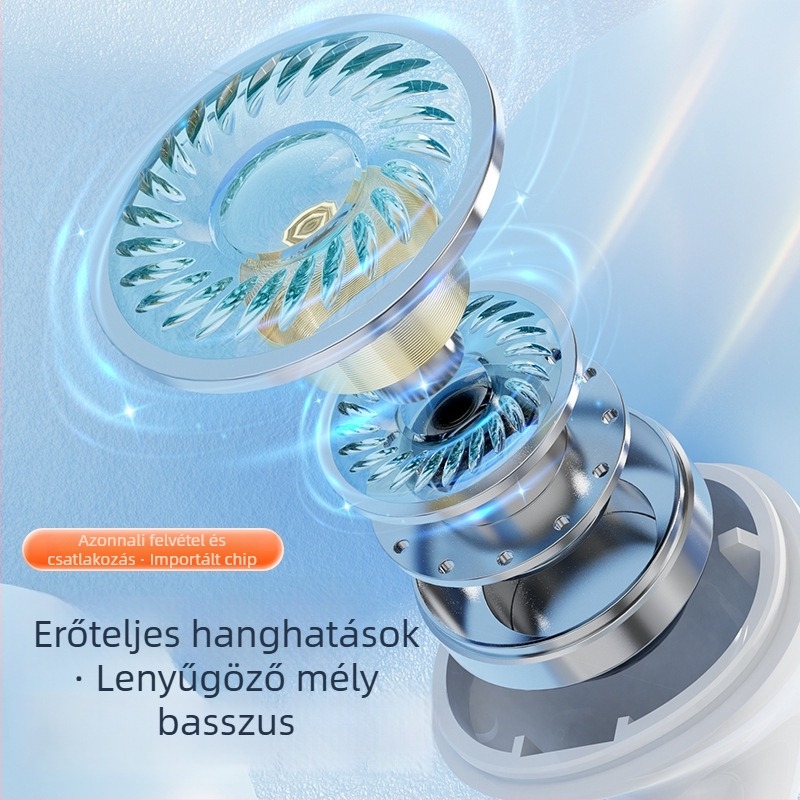 X87 in-ear Bluetooth fülhallgatók digitális kijelzős töltőtokkal, kiváló hangzás, hosszú akkumulátor-üzemidő, alacsony késleltetés
