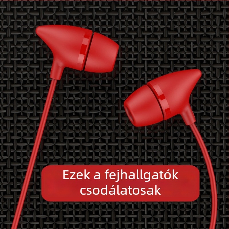 UIISII Yunshi C100 vezetékes fejhallgató mikrofonnal, 3,5 mm-es csatlakozó