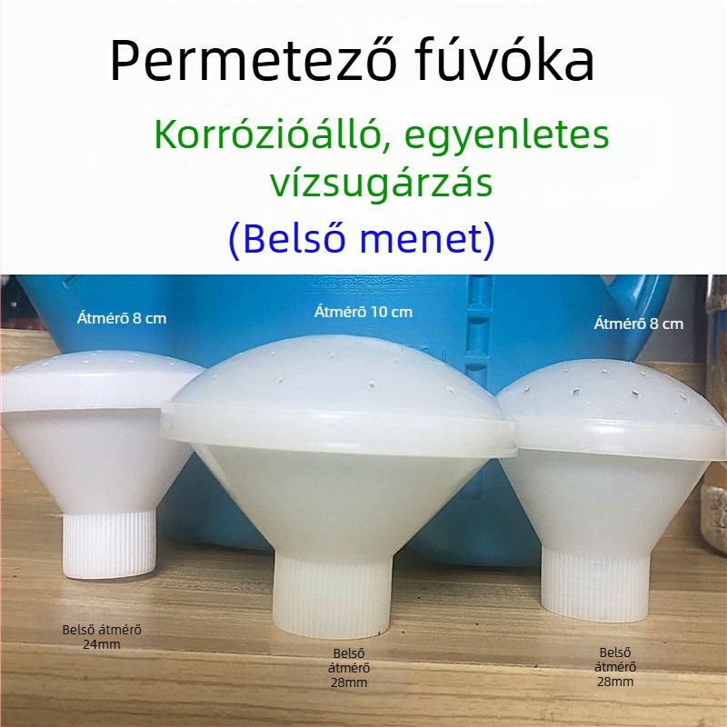 Műanyag spirál szórófej öntözőkannához, 4-10 L kapacitás, egyenletes kertöntözés