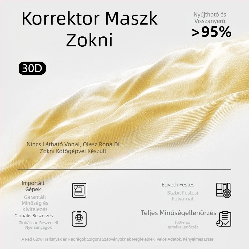 30D női áttetsző harisnya nyárra, vékony, természetes nude bőrszín, láthatatlan hatás, légáteresztő