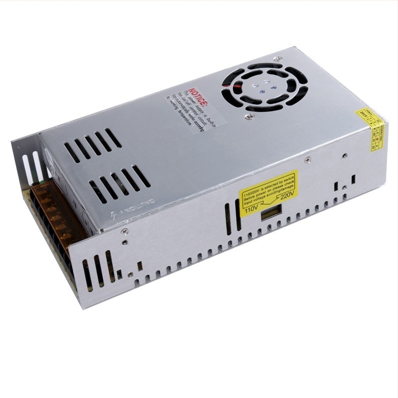 12V 30A 360W kapcsolóüzemű tápegység 3D nyomtatókhoz LED-szalag és védőcső modul