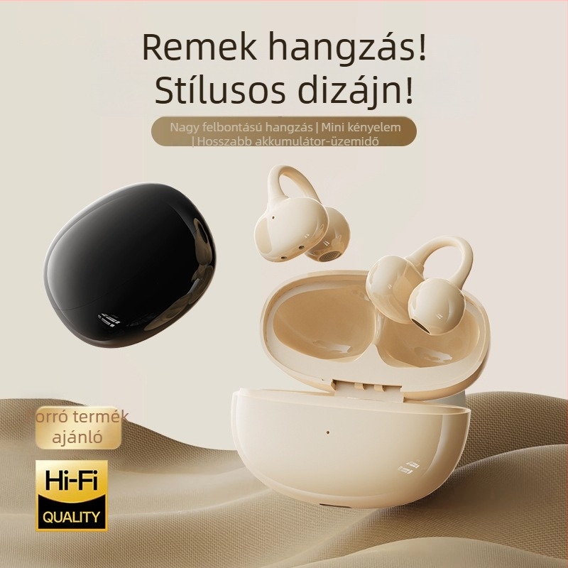 X11 vezeték nélküli Bluetooth fülhallgató hosszú üzemidővel, ENC zajcsökkentés, klipsz dizájn, kiváló hangzás