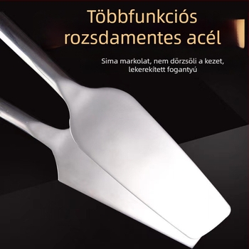 Rozsdamentes acélból készült muroló készlet: téglavető kés, habarcsos kés, csempe kés, falazó kés (kétoldalas)