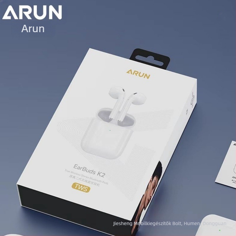 ARUN sport Bluetooth fülhallgatók mobiltelefonhoz – ANC, 3D hangzás, zene, futás, játékok, üzleti használat