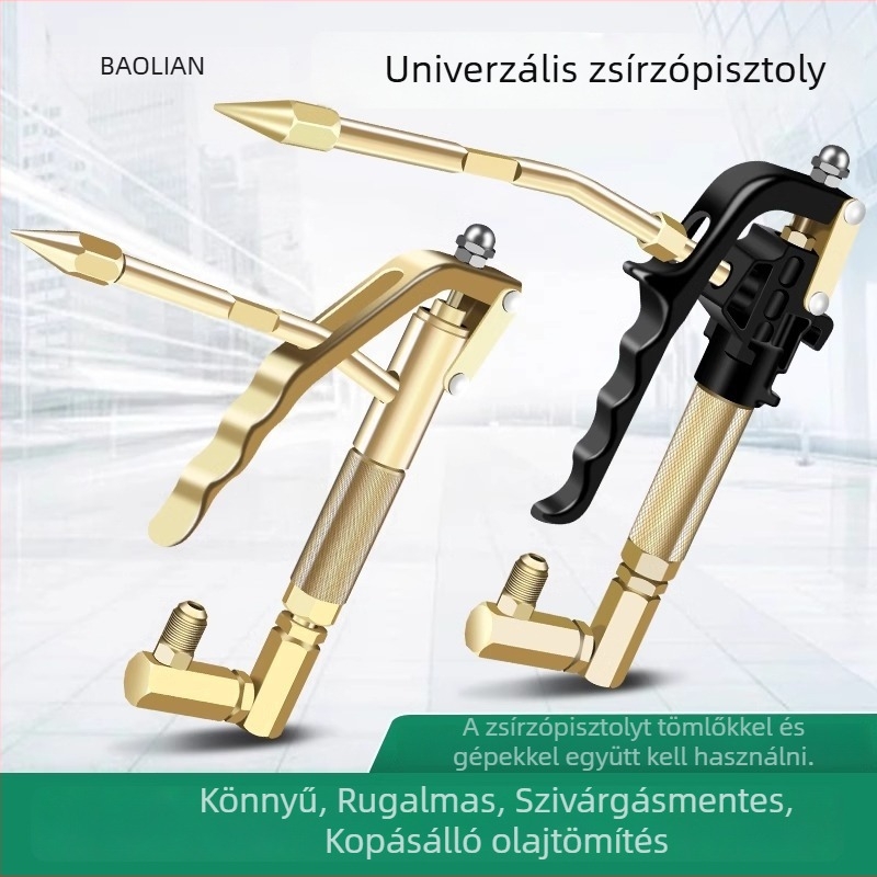 Baolian univerzális zsírzópisztoly fúvóka, magasnyomású elektromos/pneumatikus ásógéphez — olajozó fej tartozék
