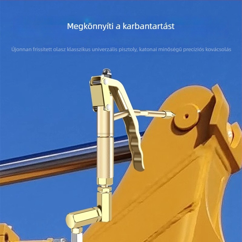 Baolian univerzális zsírzópisztoly fúvóka, magasnyomású elektromos/pneumatikus ásógéphez — olajozó fej tartozék