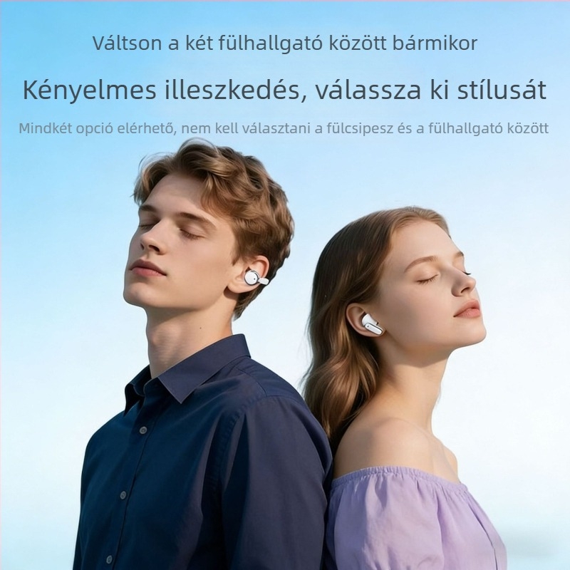 Q16 Bluetooth fülhallgató, kétfunkciós dizájn, fülbe illeszkedő zajszűrő, HD hívások, kiváló hangminőség