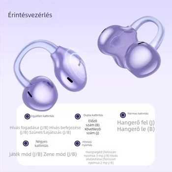 Huawei S6 okos klipszes vezeték nélküli fülhallgató, AI fordítással online, HD hangzás, nem-in-ear kialakítás