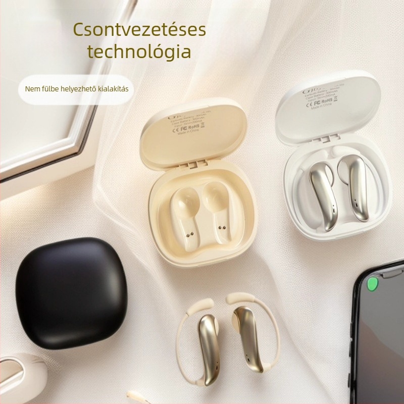 Crown Best CA-161 fülhorgos Bluetooth fülhallgató, True Wireless, 6.0, sztereó, sportos, akkumulátor élettartama több mint 8 óra