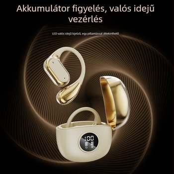 Q17 Vezeték nélküli csontvezetéses fülhallgató, nyitott fül sporthoz, Bluetooth, kiváló hangminőség