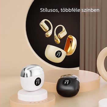 Q17 Vezeték nélküli csontvezetéses fülhallgató, nyitott fül sporthoz, Bluetooth, kiváló hangminőség