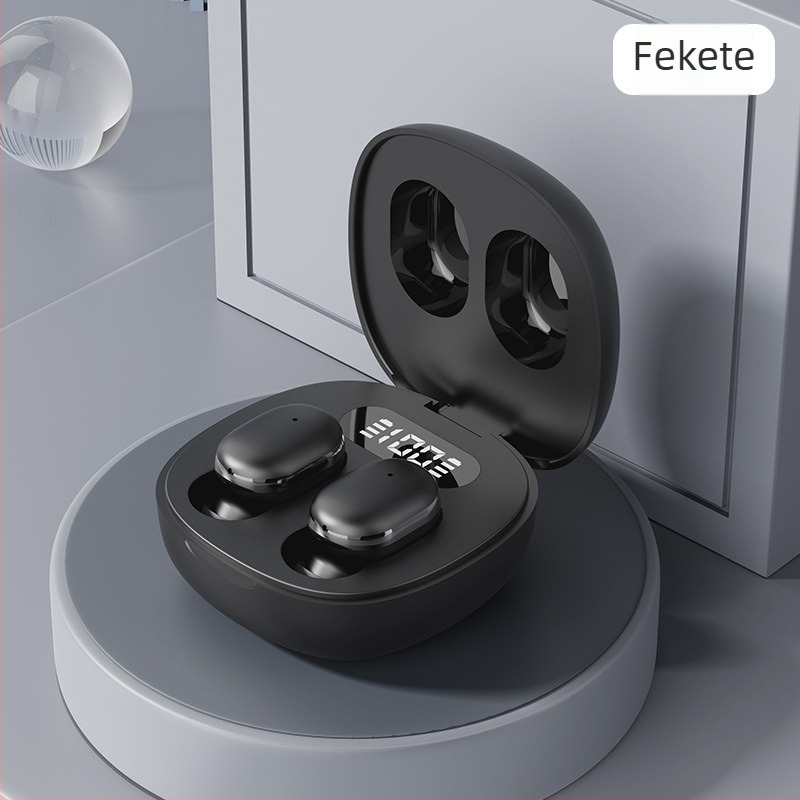 Kábel nélküli Bluetooth fülhallgató sporthoz, futáshoz és vezetéshez, in-ear, mini méret, hosszú akkumulátor-üzemidő