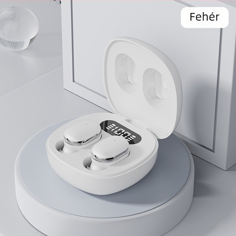 Kábel nélküli Bluetooth fülhallgató sporthoz, futáshoz és vezetéshez, in-ear, mini méret, hosszú akkumulátor-üzemidő