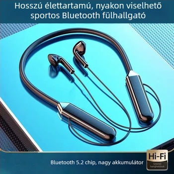 Új nyakpántos Bluetooth headset, vezeték nélküli, fél-in-ear, sportos sztereó, G07