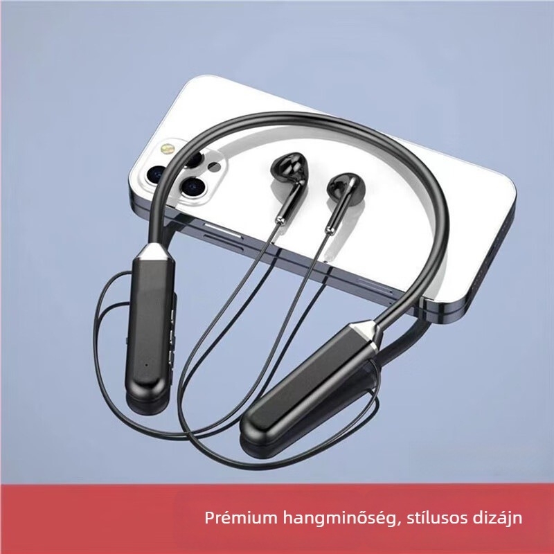 Új nyakpántos Bluetooth headset, vezeték nélküli, fél-in-ear, sportos sztereó, G07