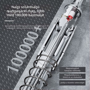 Mini szögpisztoly betonhoz, cementhez és fémszerkezetekhez – új rögzítő eszköz a mennyezeti szereléshez integrált kilövő mechanizmussal