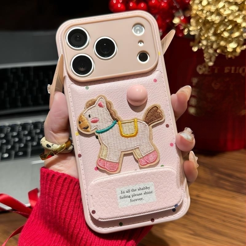 Telefonvédő tok iPhone 17 Pro Maxhez, Huawei-hez, Honorhoz, Xiaomi-hoz, Vivohoz és OPPO-hoz – rózsaszín dizájn, változatos stílusok