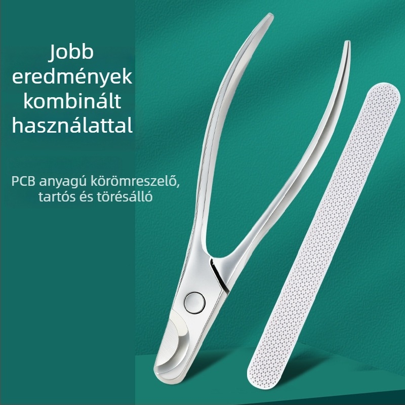 Rozsdamentes acélból készült körömvágó háziállatok számára, macskáknak és kutyáknak, professzionális minőség