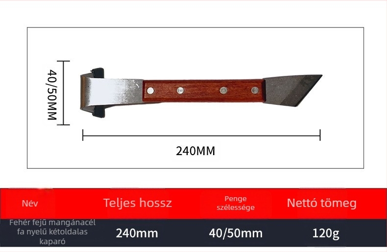 Gyümölcsfa kéregkaparó és szemgraftoló kés palántákhoz