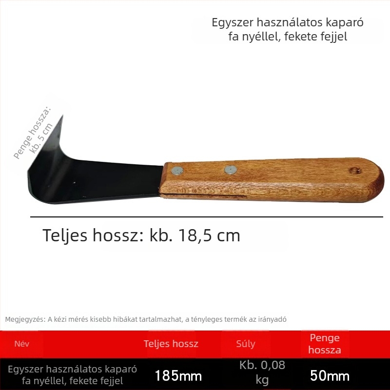 Gyümölcsfa kéregkaparó és szemgraftoló kés palántákhoz