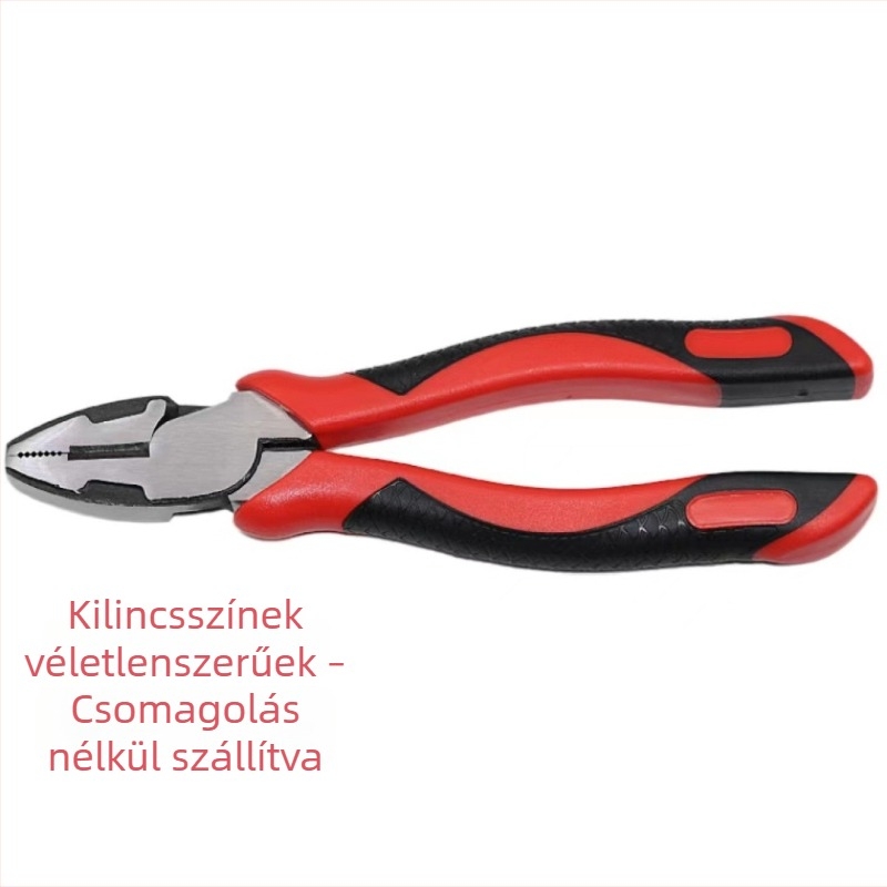 Ipari szintű excentrikus fogók, ergonómikus vezetékfogók, sík végű fogók, diagonális vezeték-levágó/fogók, hardver szerszámkészlet, asztali prése