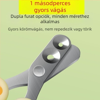 Macska körömvágó olló és körömvágó, anti-karcoló körömvágók, háziállat-kiegészítők