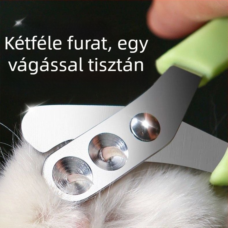 Macska körömvágó olló és körömvágó, anti-karcoló körömvágók, háziállat-kiegészítők