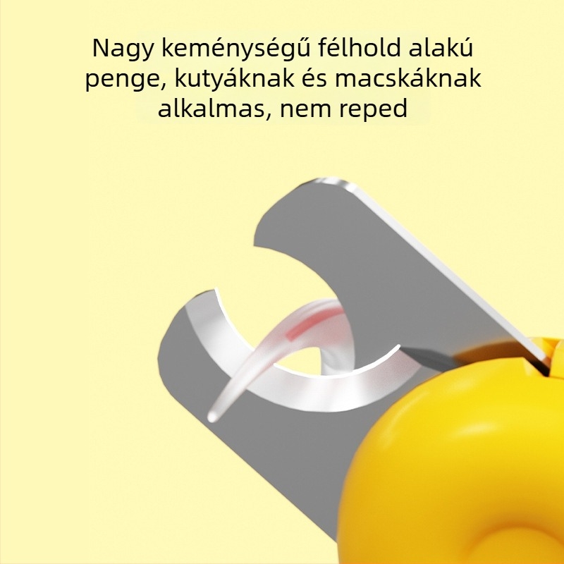 Kisállat körömvágó olló, állítható méret, macskáknak