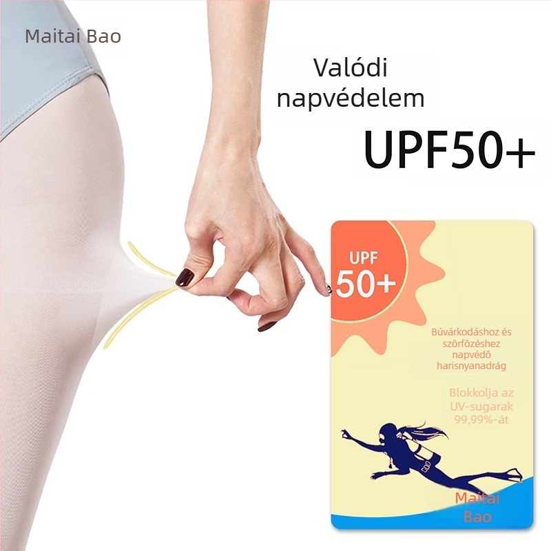 Női búvár zokni UPF50+ UV-védelem