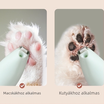 Elektromos tappancsszőr-vágó kutyáknak és macskáknak