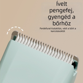 Állatgrooming hajvágó digitális kijelzővel, kutyák és macskák számára