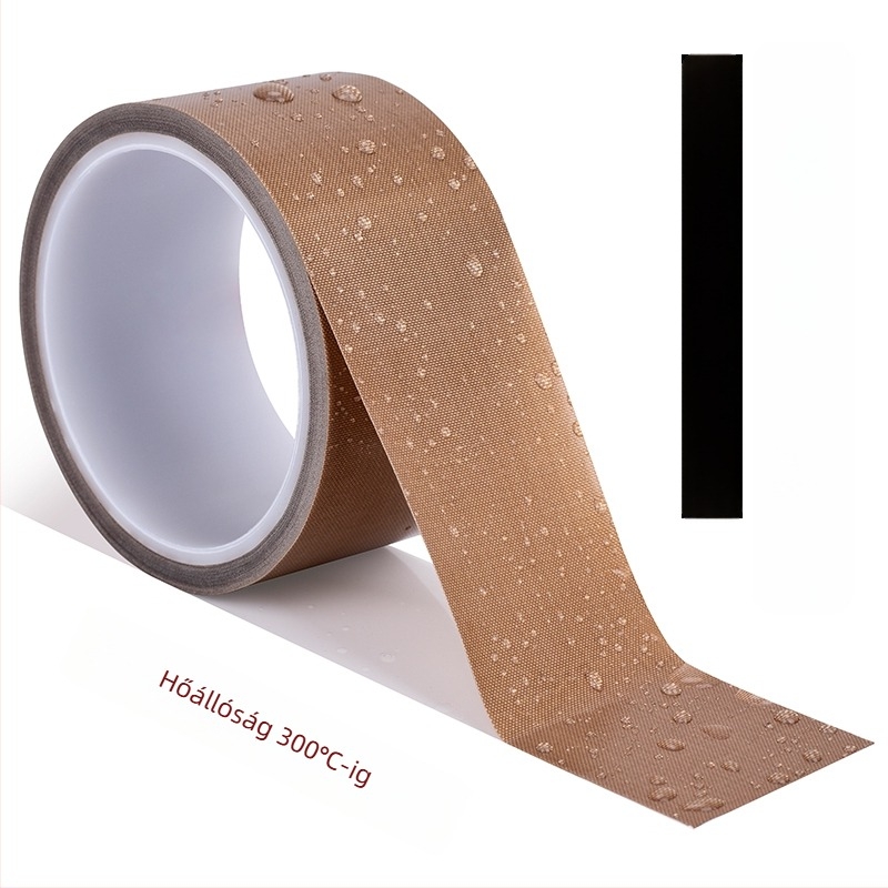 Teflon szalag, magas hőmérsékletre ellenálló, kopásálló, szigetelő, tűzálló, tapadásmentes, vákuumcsomagolt (20 mm × 10 m)