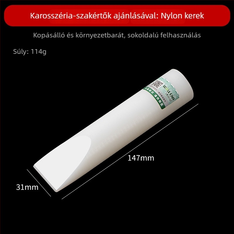 Nylonból készült lemezjavító lyukasztó autó karosszériához, nagy sűrűségű kopásálló eszköz, több méretben