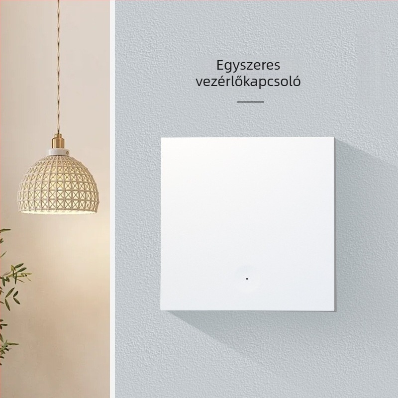 LoRaWAN vezeték nélküli távirányító kapcsoló, 86-os típus, lángálló ház, egy-/kettő-/háromirányú vezérlés, WeChat Mini Program