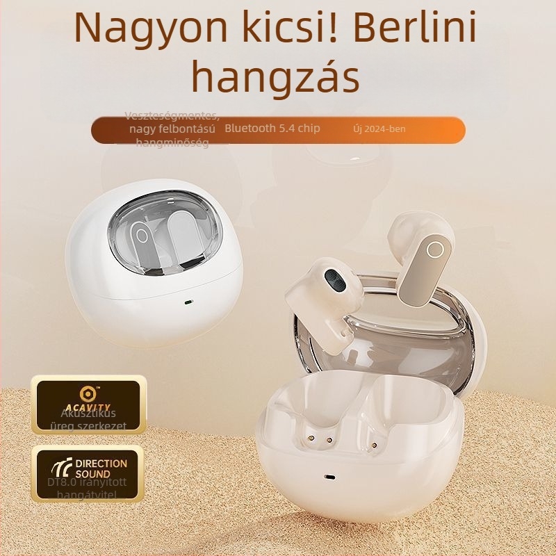 GT550 Valódi Vezeték Nélküli Bluetooth fülhallgató, 2025-ös új modell, hosszú üzemidő, zajcsökkentés, hívások, TWS kompatibilis
