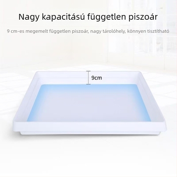 Extra-nagy kutya toalett fröcsögés elleni védelemmel és oszloppal, mosható, háztartási használatra