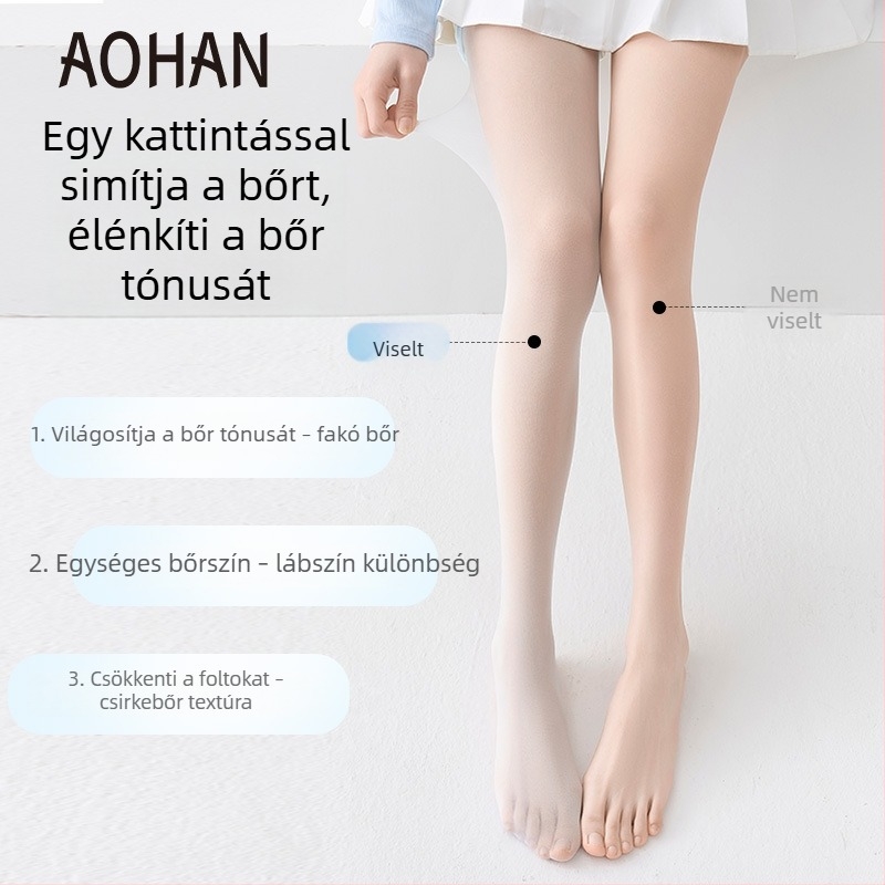 Aohan Mint Mambo 0D női harisnya, meztelen bőr érzet, ultra vékony, bőrbarát, varrat nélküli a szemérem részen, UV védelem