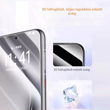 Huawei Mate X7, Mate 70 Pro és Mate 60 Pro számára HD, teljes ragasztású edzett üveg kijelzővédő
