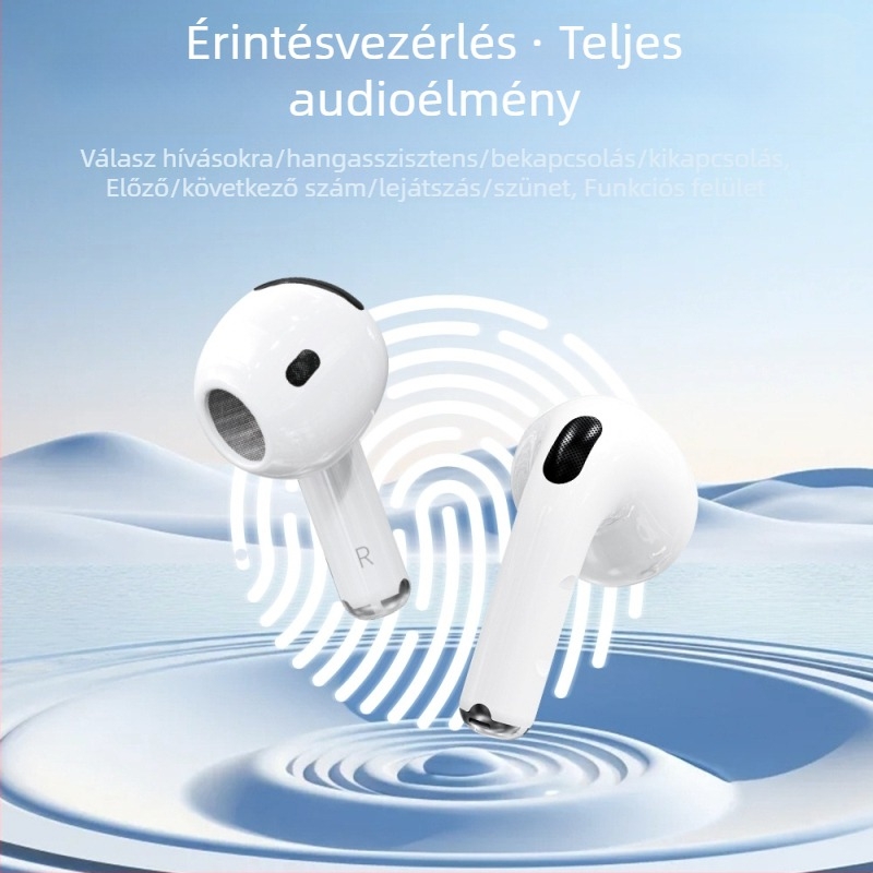 A15Pro vezeték nélküli fülbe illeszkedő Bluetooth fejhallgató érintőképernyővel, ANC zajcsökkentéssel, hosszú üzemidő