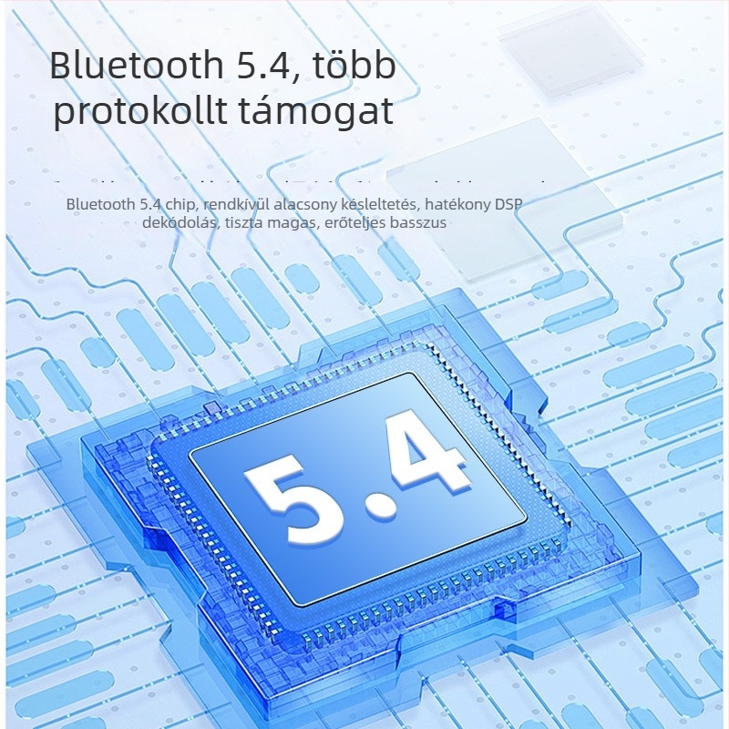 Motorkerékpár sisak Bluetooth fülhallgató csontvezetéses hangzással, sztereó, intelligens zajcsökkentés, HD hívások, Bluetooth 5.0, IPX6 vízálló, 8+ óra üzemidő, 10 m hatótávolság