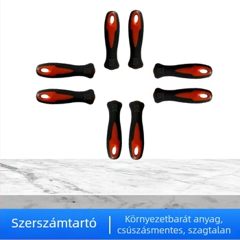 8 hüvelykes fájlfogó markolat, csúszásmentes, szagtalan, sík- és kerek lyukakhoz, E18