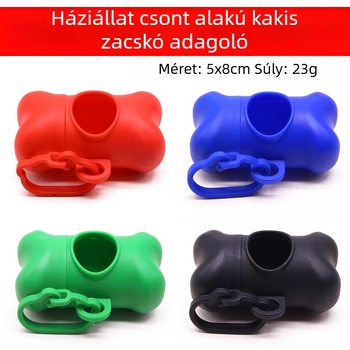 Csont alakú ürülékzacskó adagoló háziállatok számára