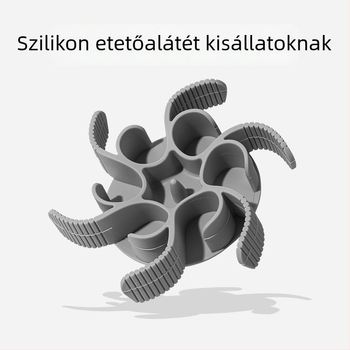 Szilikonból készült lassú etető alátét háziállatok számára, szívókoronggal – nyalogató tál kutyáknak