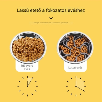 Szilikonból készült lassú etető alátét háziállatok számára, szívókoronggal – nyalogató tál kutyáknak