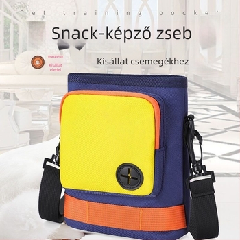 Személyre szabható kisállat-hám ürülékzsákos tárolóval