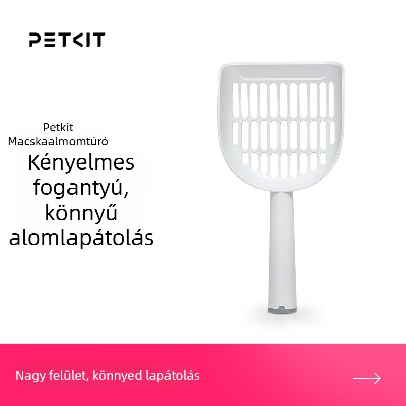 Műanyag macskaalom lapát