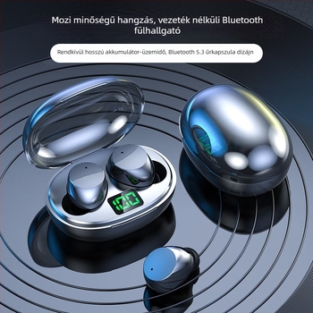 In-ear vezeték nélküli Bluetooth fülhallgató nagy akkumulátorral, hosszú üzemidővel és zajcsökkentéssel játékokhoz
