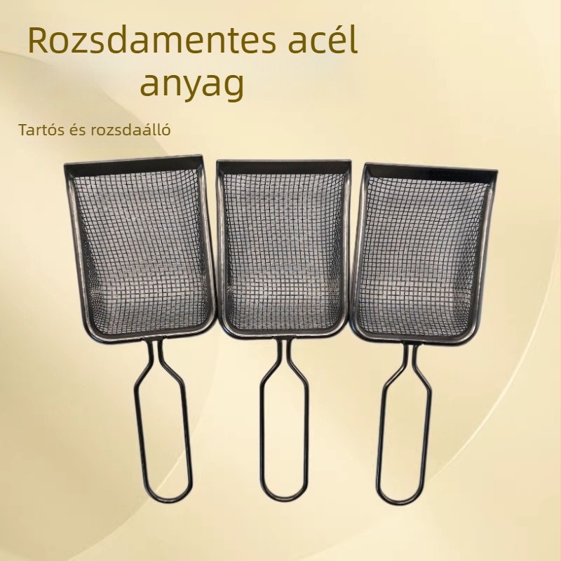 Rozsdamentes acél macskaalom-kanál finom lyukakkal