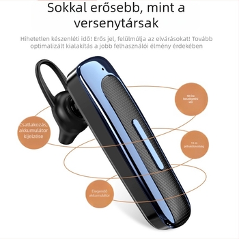 Bluetooth vezeték nélküli sport fülhallgató, hosszú üzemidő, zajcsökkentés, in-ear kivitel