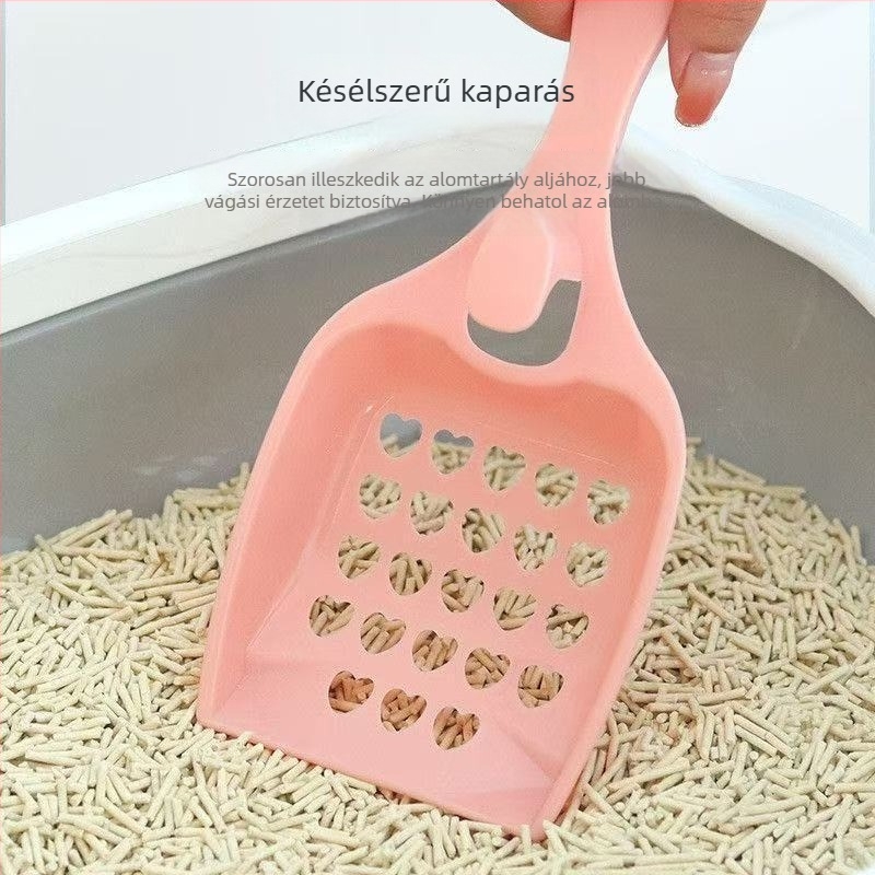 Műanyag macskaalomkanál, függő háló dizájn